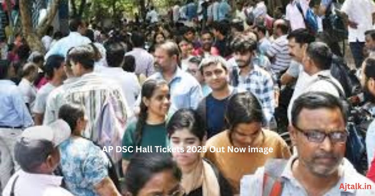 AP DSC Hall Tickets 2025 Out Now