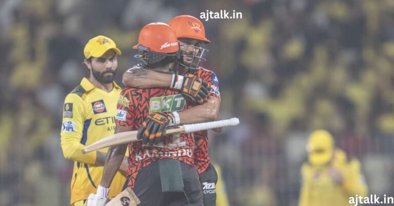 आईपीएल 2025 के 43वें मैच,  में चेन्नई सुपर किंग्स (CSK) का सामना सनराइजर्स हैदराबाद (SRH) से हुआ